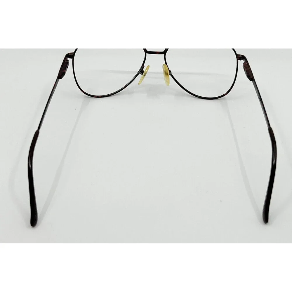 Oleg Cassini Eyeglasses Mens Amber Titanium Aviator OC-234 140